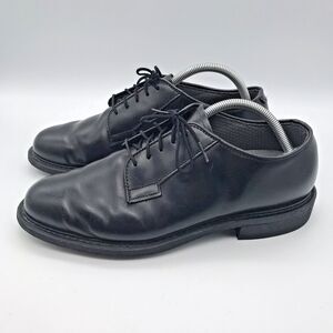 Bates Black Leather Vibrum Sole Derby Men's 9E Police Security Military Shoes